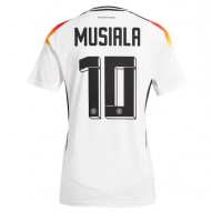 Camisa de time de futebol Alemanha Jamal Musiala #10 Replicas 1º Equipamento Europeu 2024 Manga Curta